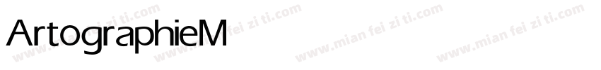 Artographie Medium字体转换
